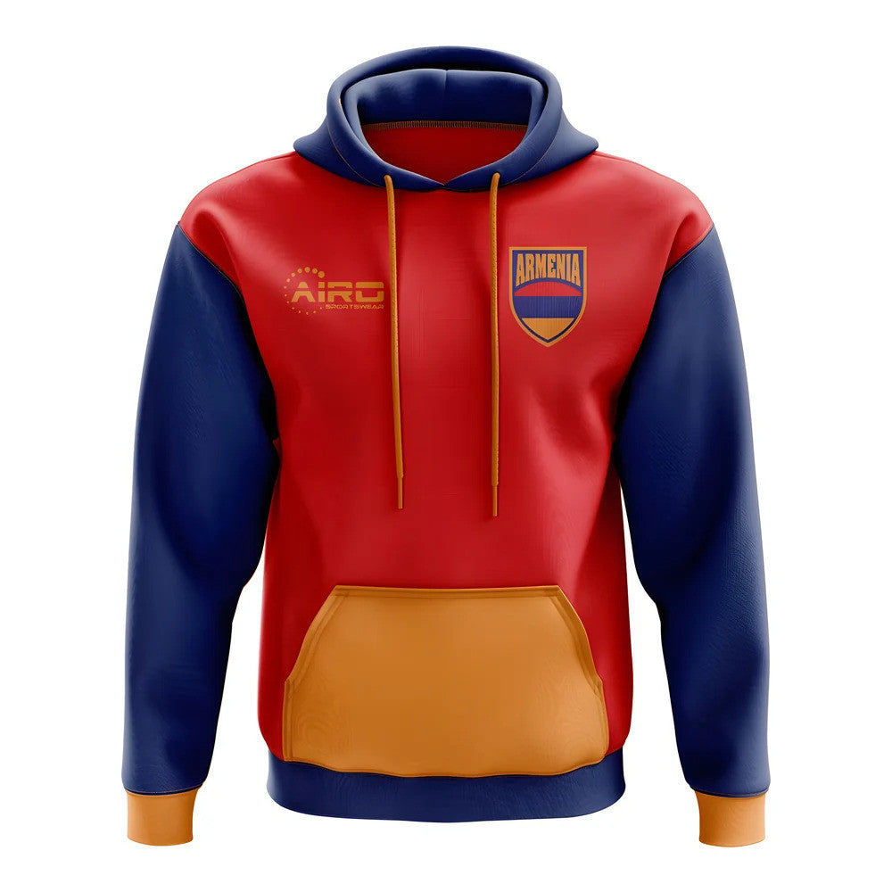 Armenia Concept Country Football Hoody (Red)_1