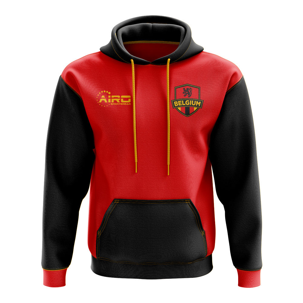 Belgium Concept Country Football Hoody (Red)_1
