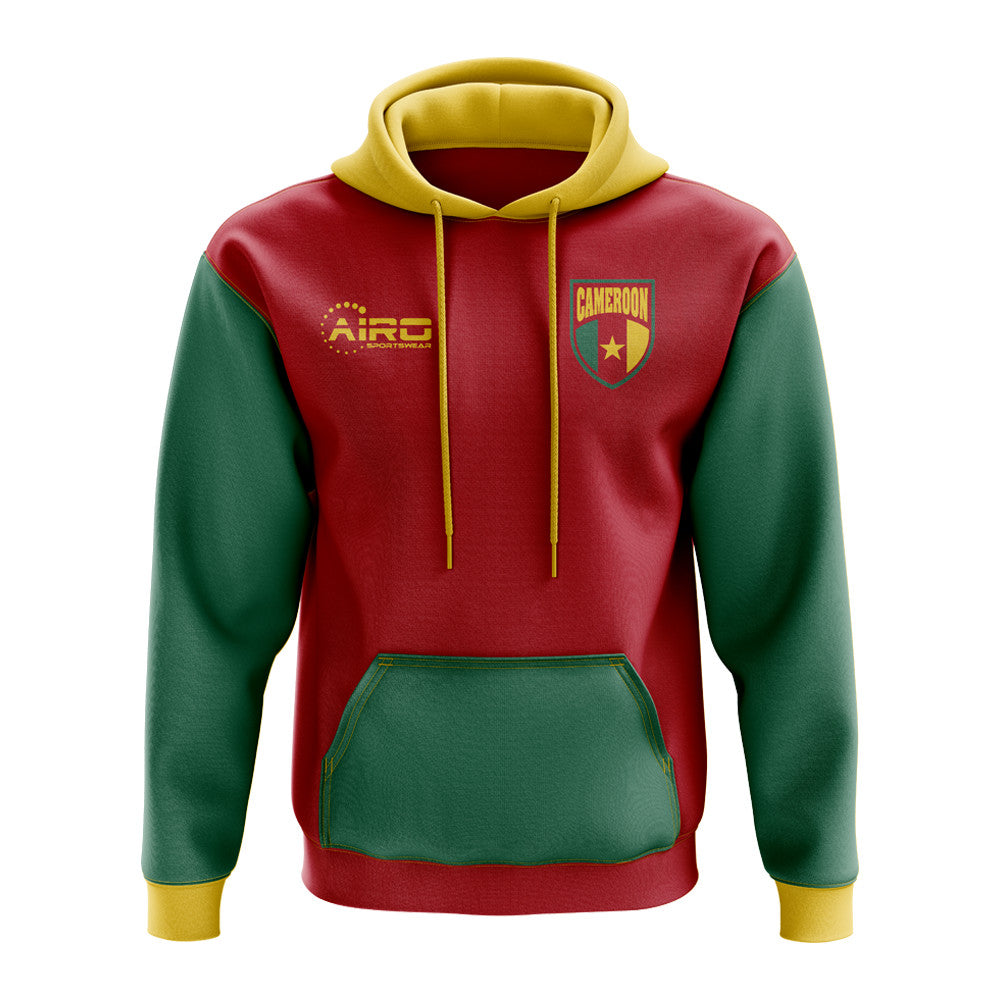 Cameroon Concept Country Football Hoody (Red)_1