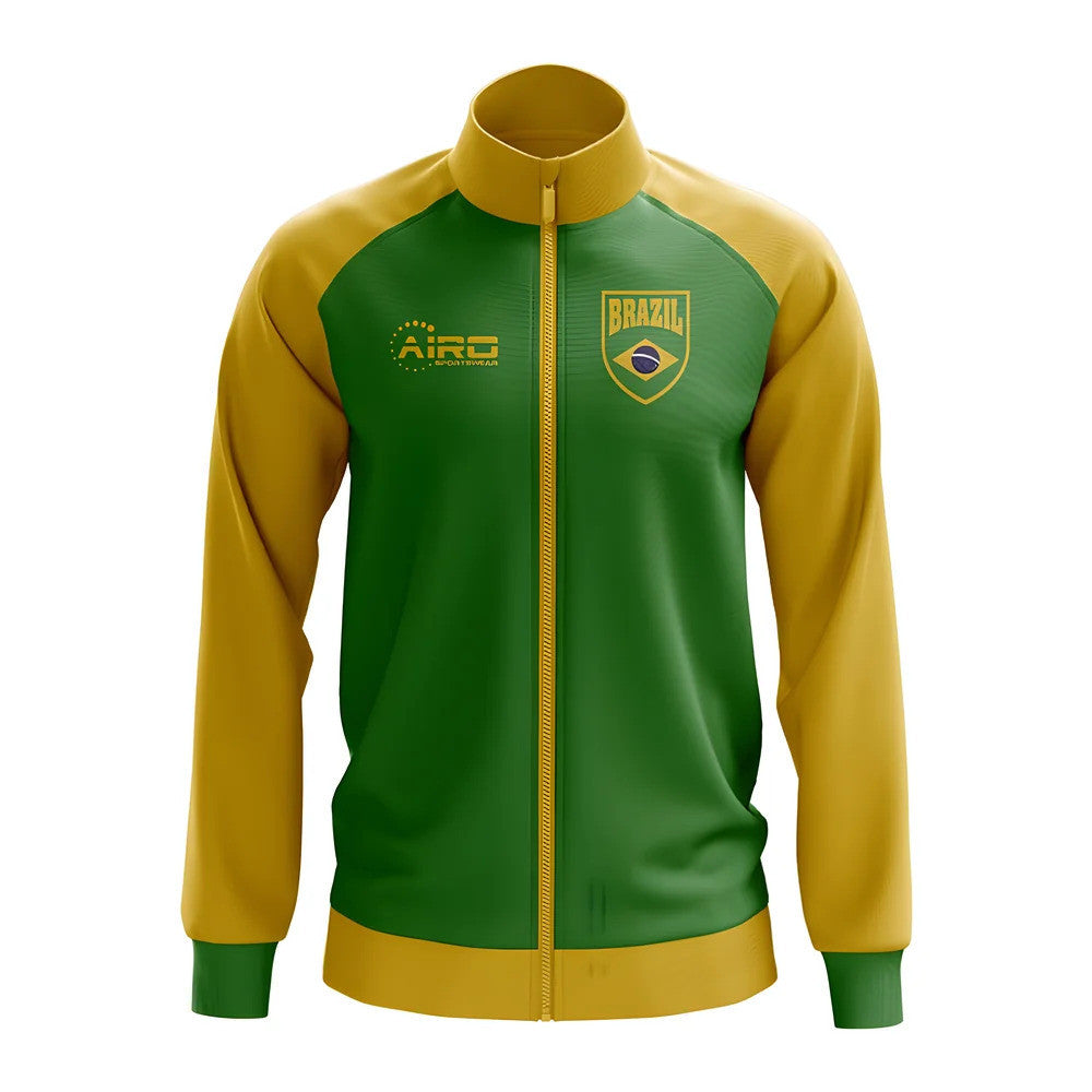 Brazil Concept Football Track Jacket (Green)_1