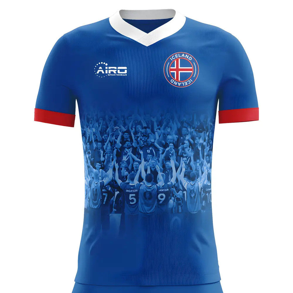 2025-2026 Iceland Supporters Home Concept Football Shirt - Womens_1