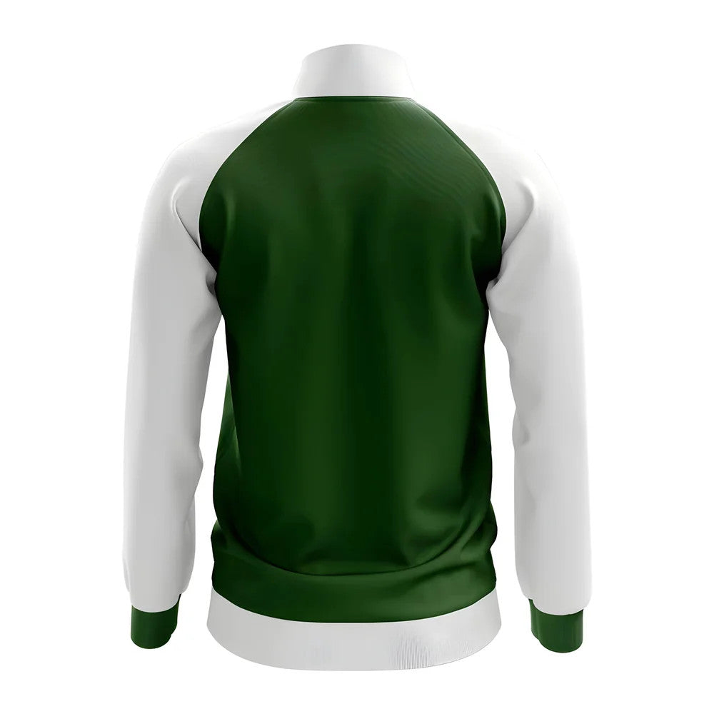 Pakistan Concept Football Track Jacket (Green) - Kids_1