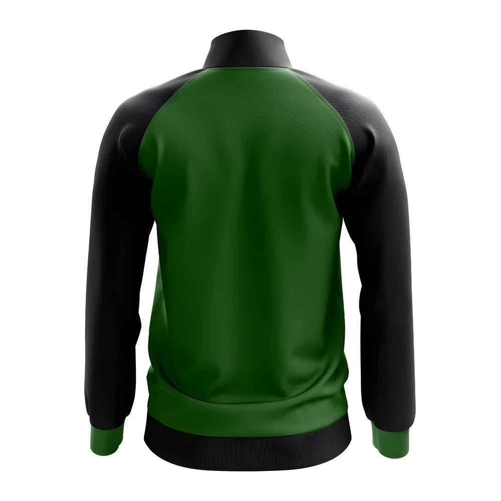 Palestine Concept Football Track Jacket (Green) - Kids_1