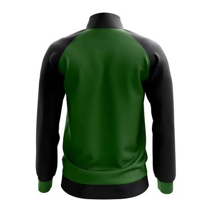 Palestine Concept Football Track Jacket (Green) - Kids_1