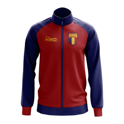 Romania Concept Football Track Jacket (Red) - Kids_0