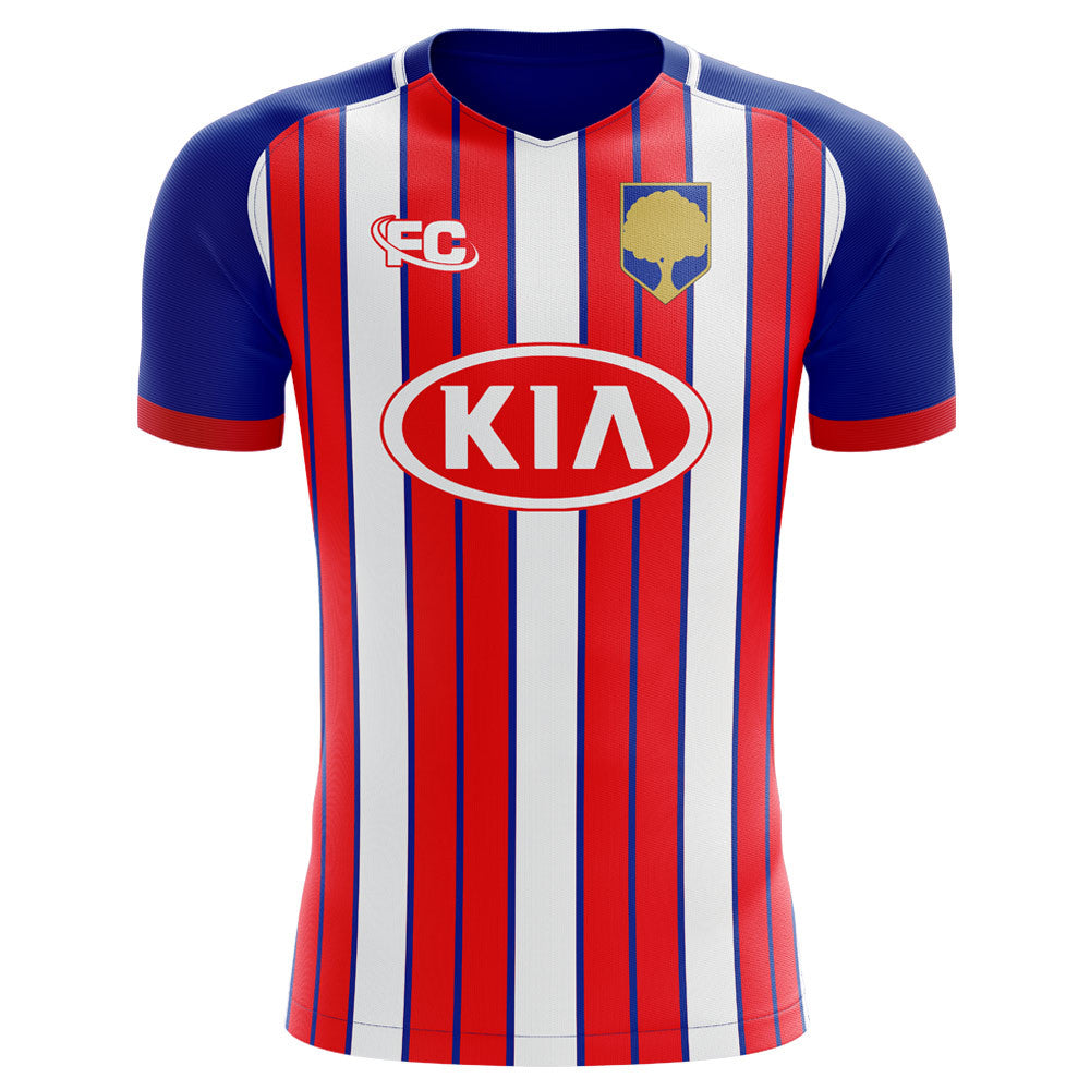2018-2019 Atletico Madrid Fans Culture Home Concept Shirt (Kids)_1
