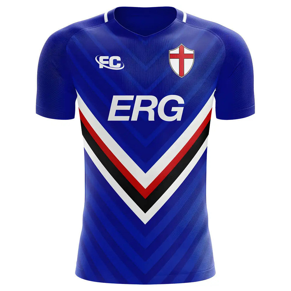 2018-2019 Sampdoria Fans Culture Home Concept Shirt_1