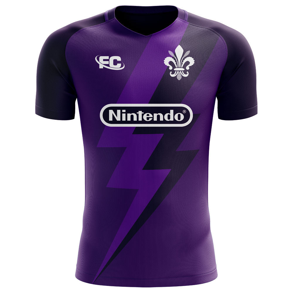 2018-2019 Fiorentina Fans Culture Home Concept Shirt (Kids)_1