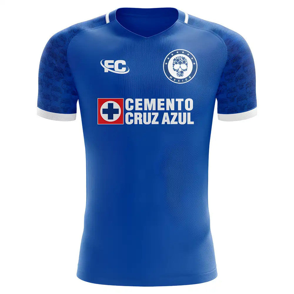2018-2019 Cruz Azul Fans Culture Home Concept Shirt_1