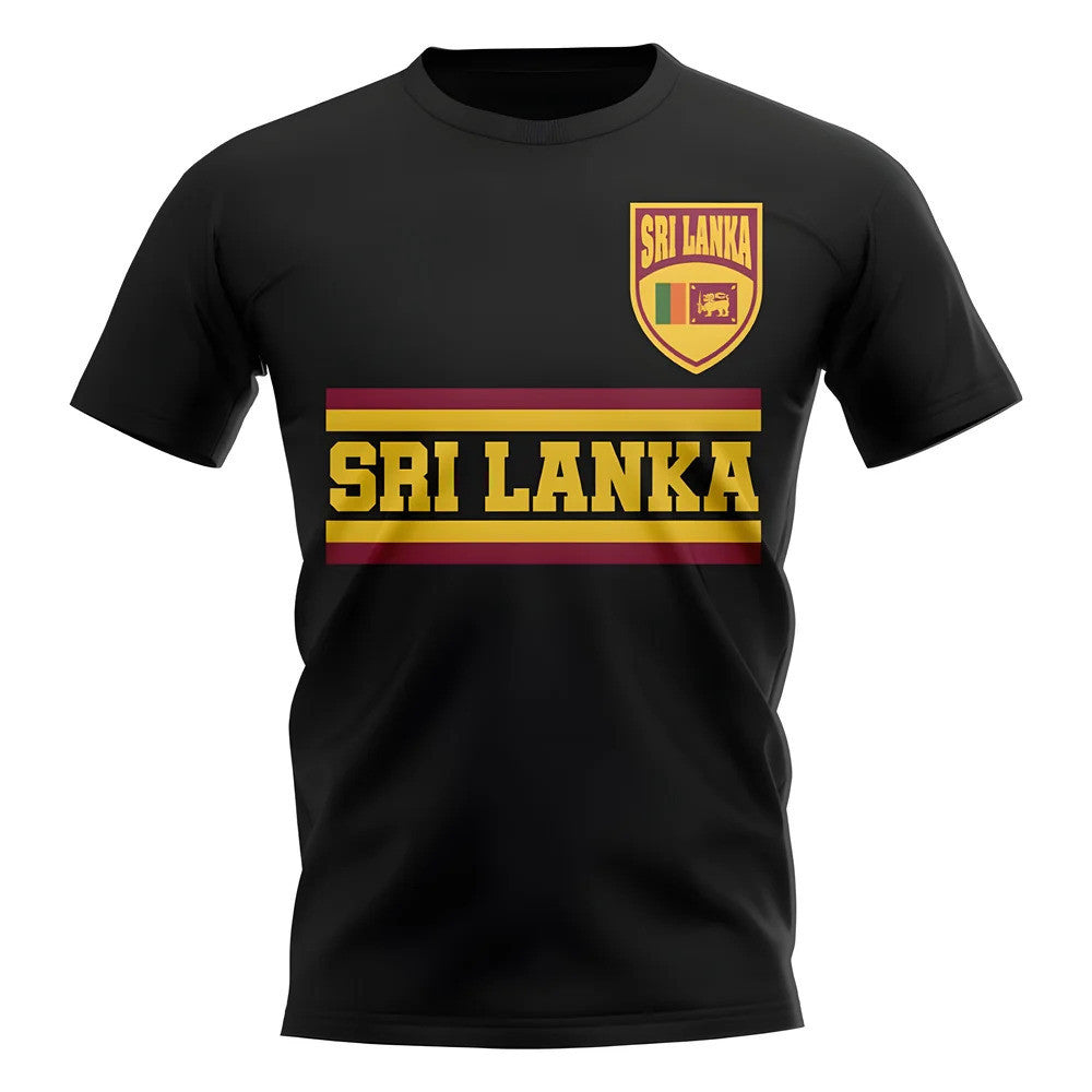 Sri Lanka Core Football Country T-Shirt (Black)_1