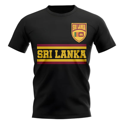 Sri Lanka Core Football Country T-Shirt (Black)_1