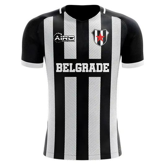 2025-2026 Partizan Belgrade Home Concept Football Shirt - Kids_1