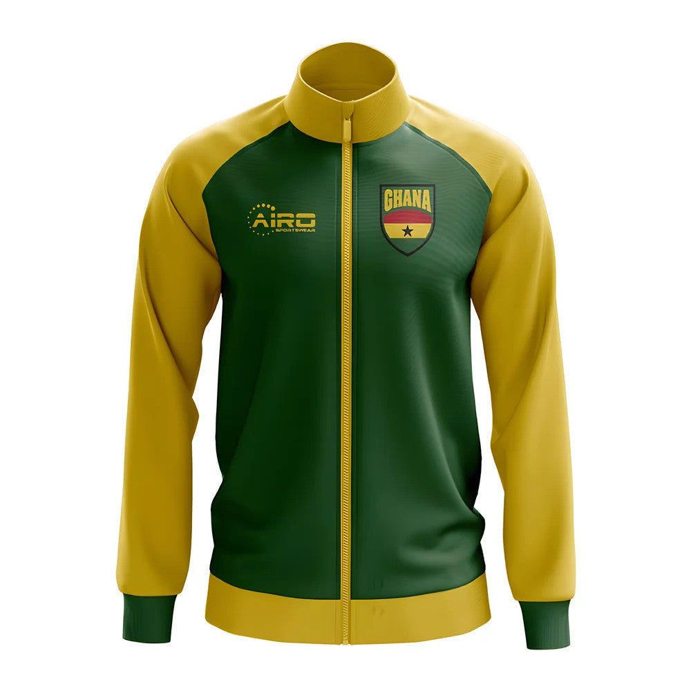 Ghana Concept Football Track Jacket (Green)_0