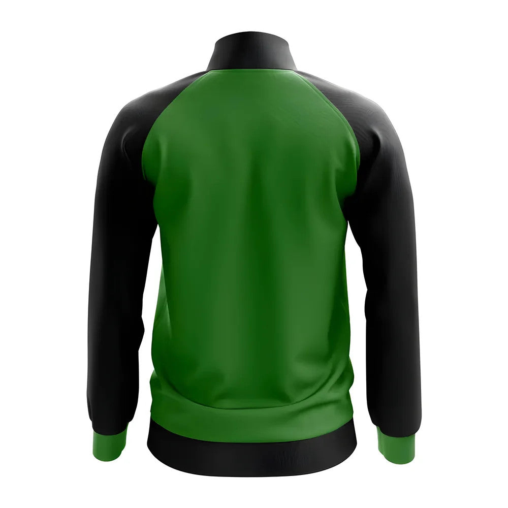 Saint Kitts and Nevis Concept Football Track Jacket (Green)_1