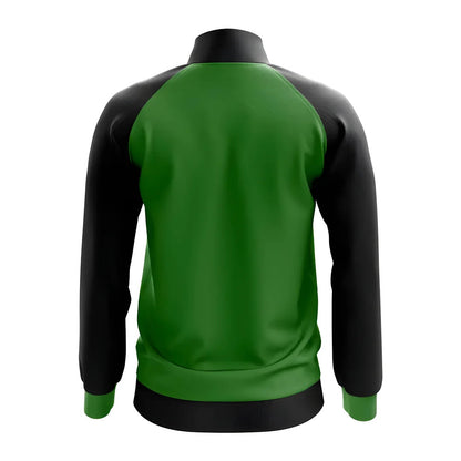 Saint Kitts and Nevis Concept Football Track Jacket (Green)_1