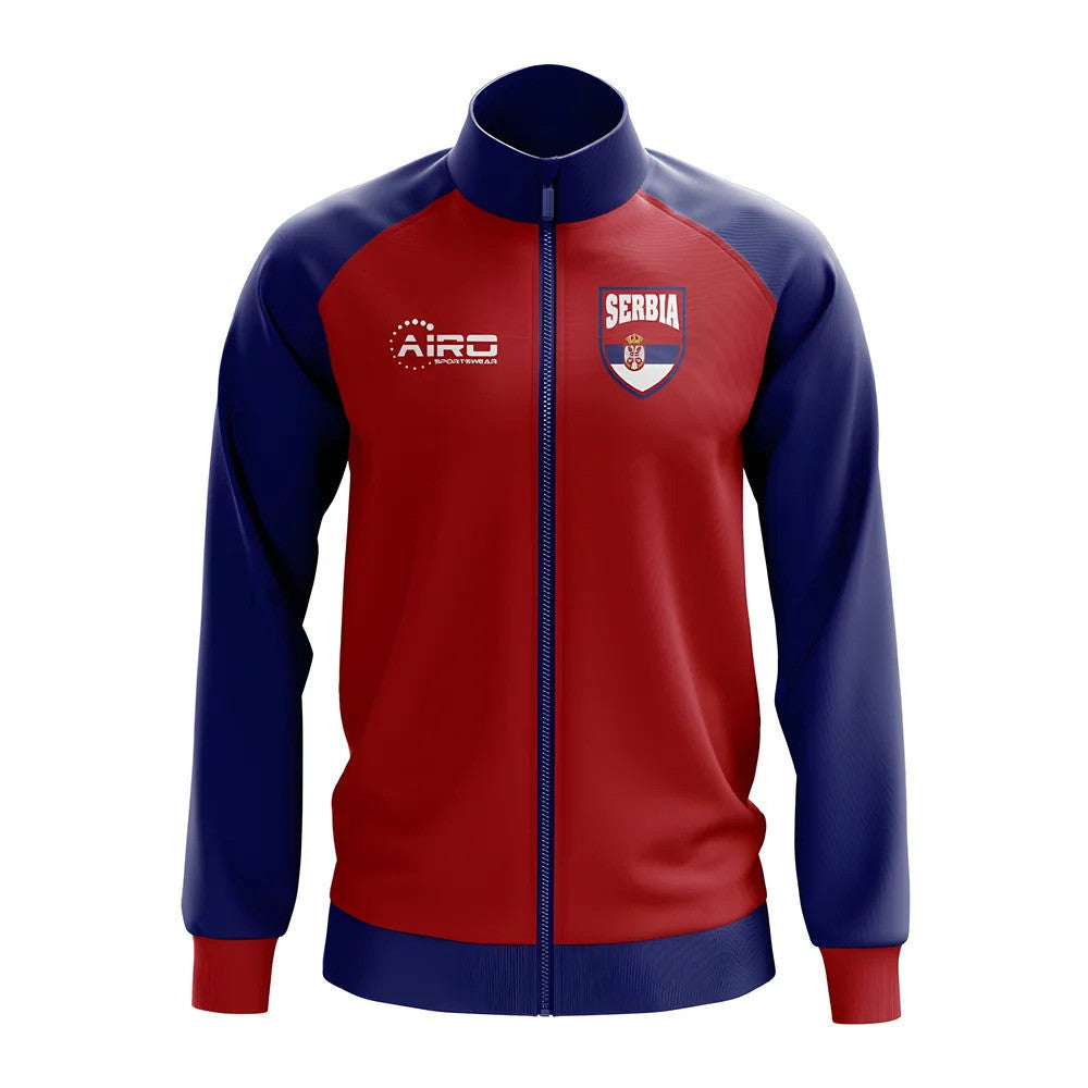Serbia Concept Football Track Jacket (Red)_0