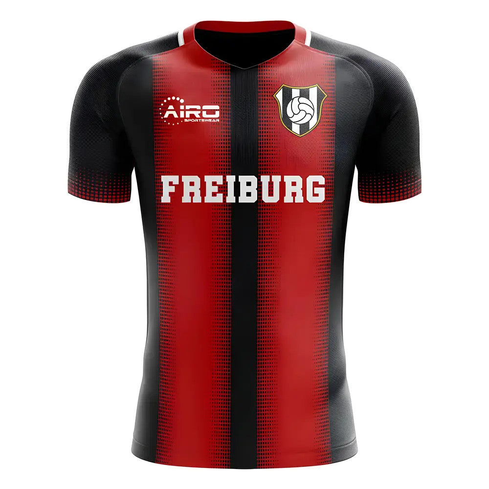 2025-2026 Freiburg Home Concept Football Shirt - Adult Long Sleeve_1