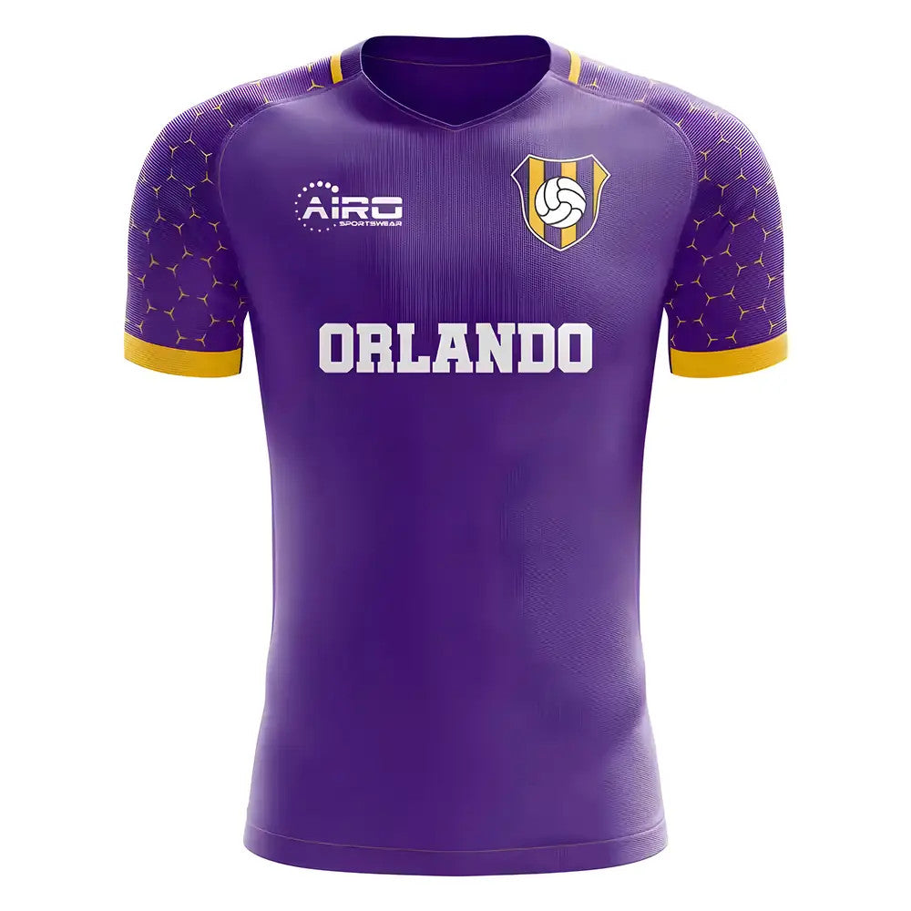 2025-2026 Orlando Home Concept Football Shirt - Kids_1