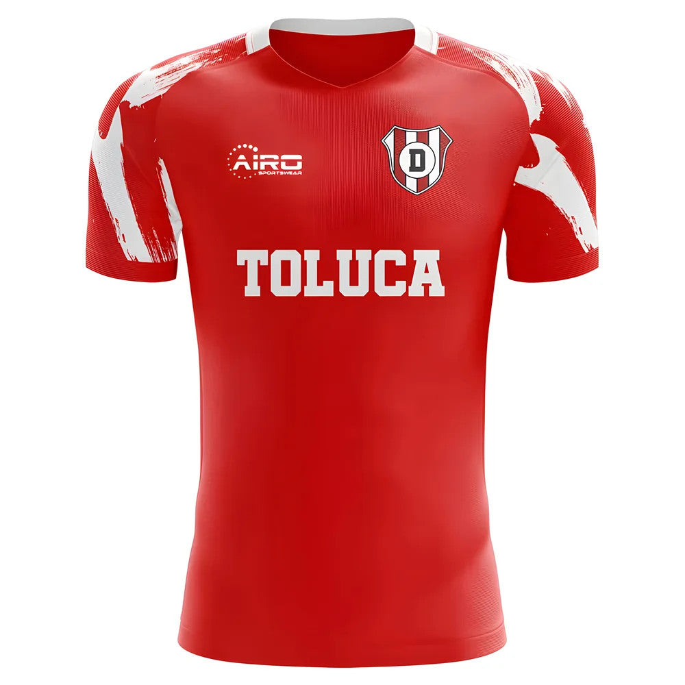 2025-2026 Deportivo Toluca Home Concept Football Shirt_1