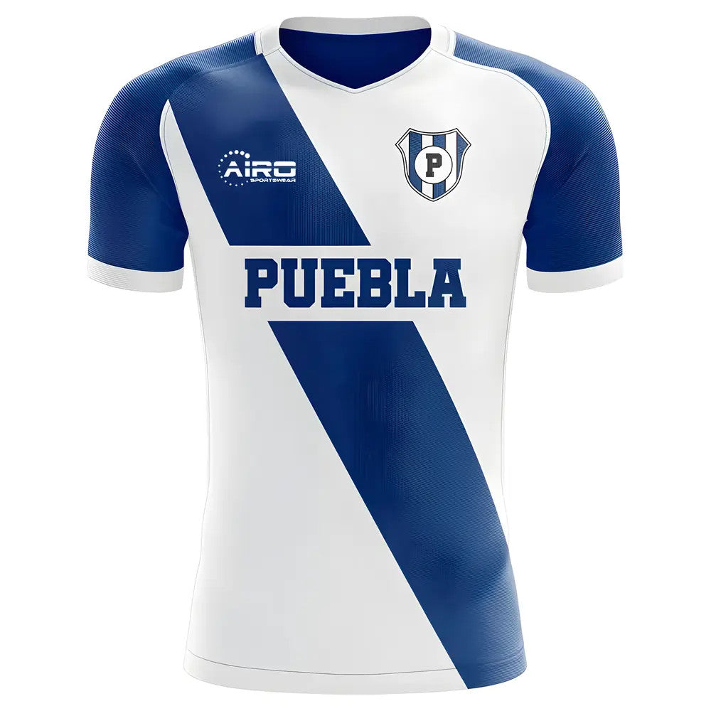 2025-2026 Puebla Home Concept Football Shirt - Kids_1