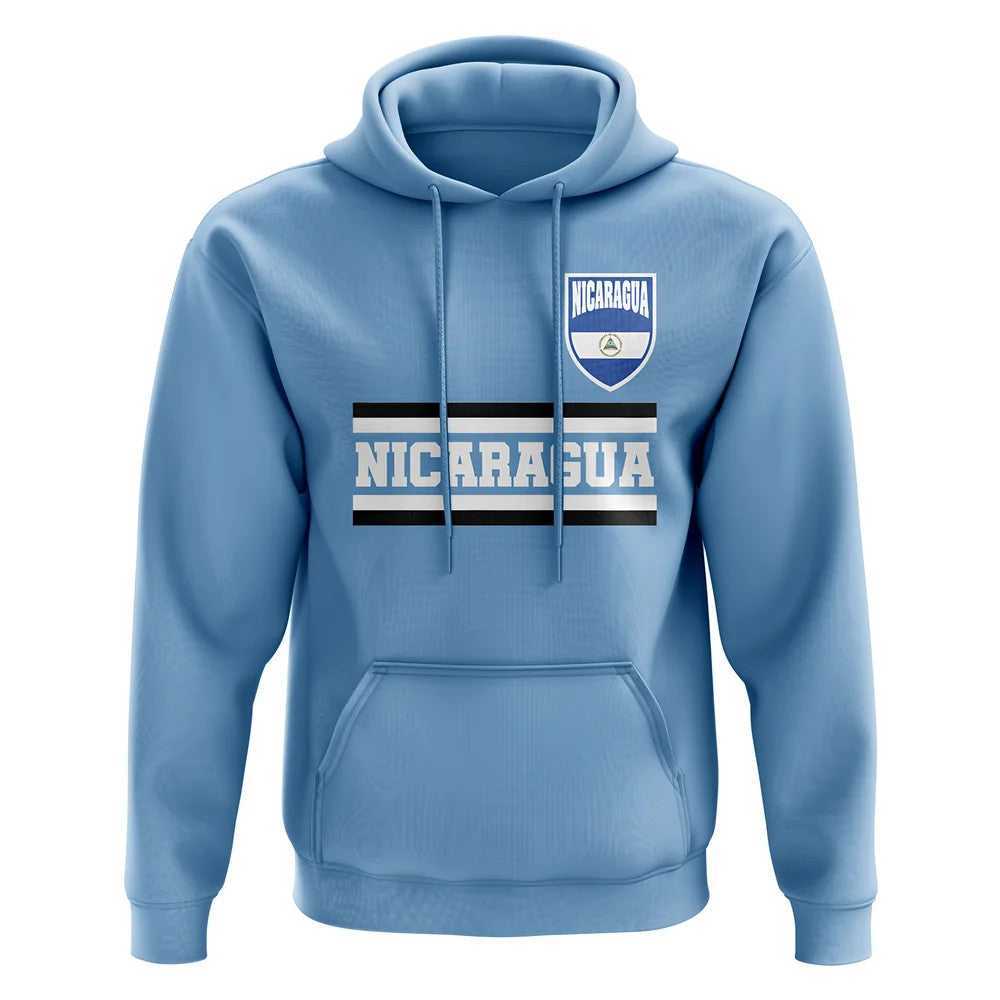 Nicaragua Core Football Country Hoody (Sky)_1