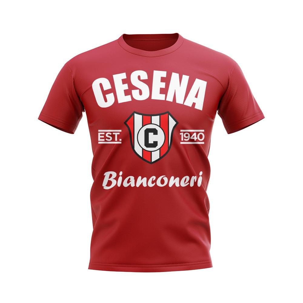 Cesena Established Football T-Shirt (Red)_1