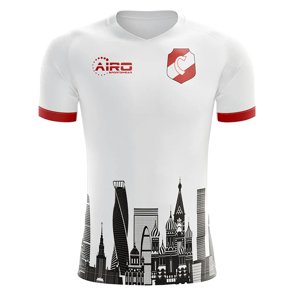 2025-2026 Spartak Moscow Home Concept Football Shirt - Adult Long Sleeve_1