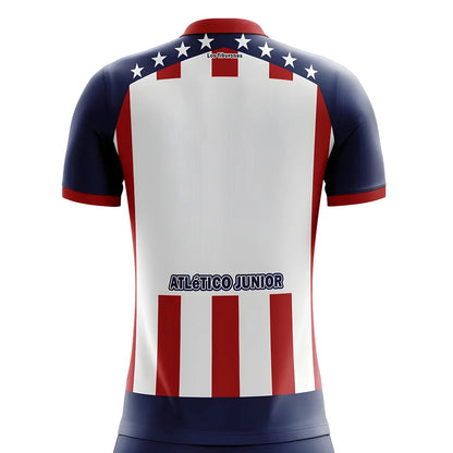 2025-2026 Junior de Barranquilla Home Concept Football Shirt - Kids_1