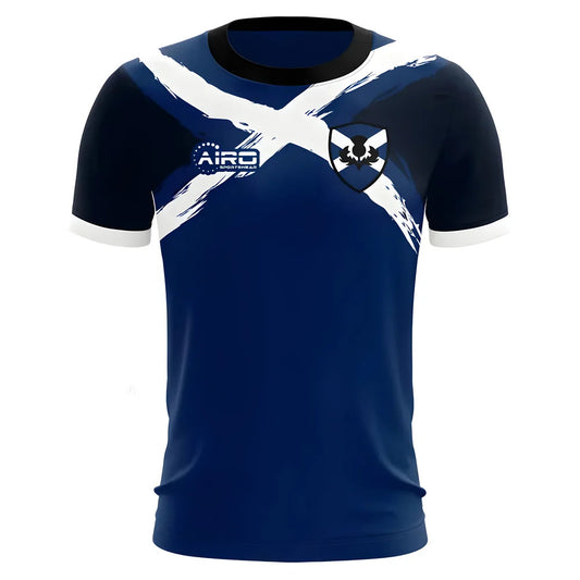2025-2026 Scotland Flag Concept Football Shirt - Little Boys_1