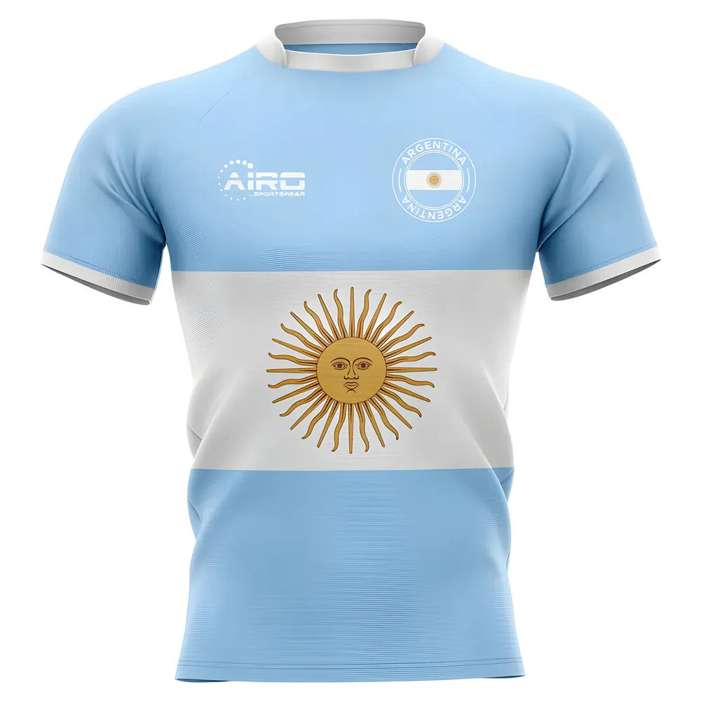 2025-2026 Argentina Flag Concept Rugby Shirt - Adult Long Sleeve_1
