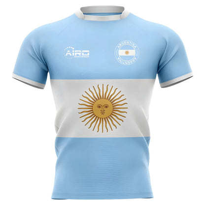 2025-2026 Argentina Flag Concept Rugby Shirt - Adult Long Sleeve_1