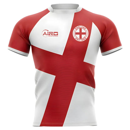 2025-2026 England Flag Concept Rugby Shirt - Kids (Long Sleeve)_1