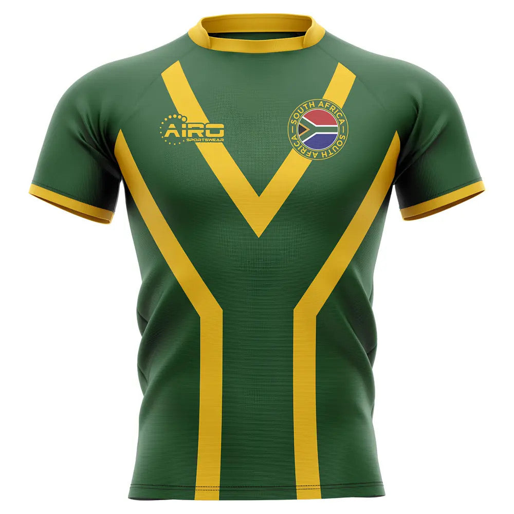 2025-2026 South Africa Springboks Flag Concept Rugby Shirt (Klerk 9)_4