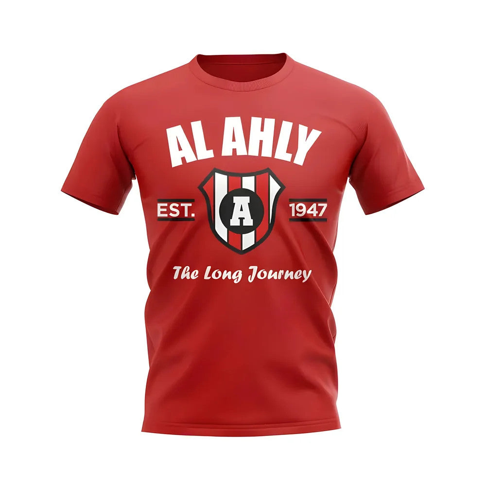 Al Ahly Established Football T-Shirt (Red)_1