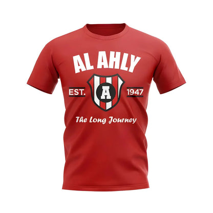 Al Ahly Established Football T-Shirt (Red)_1