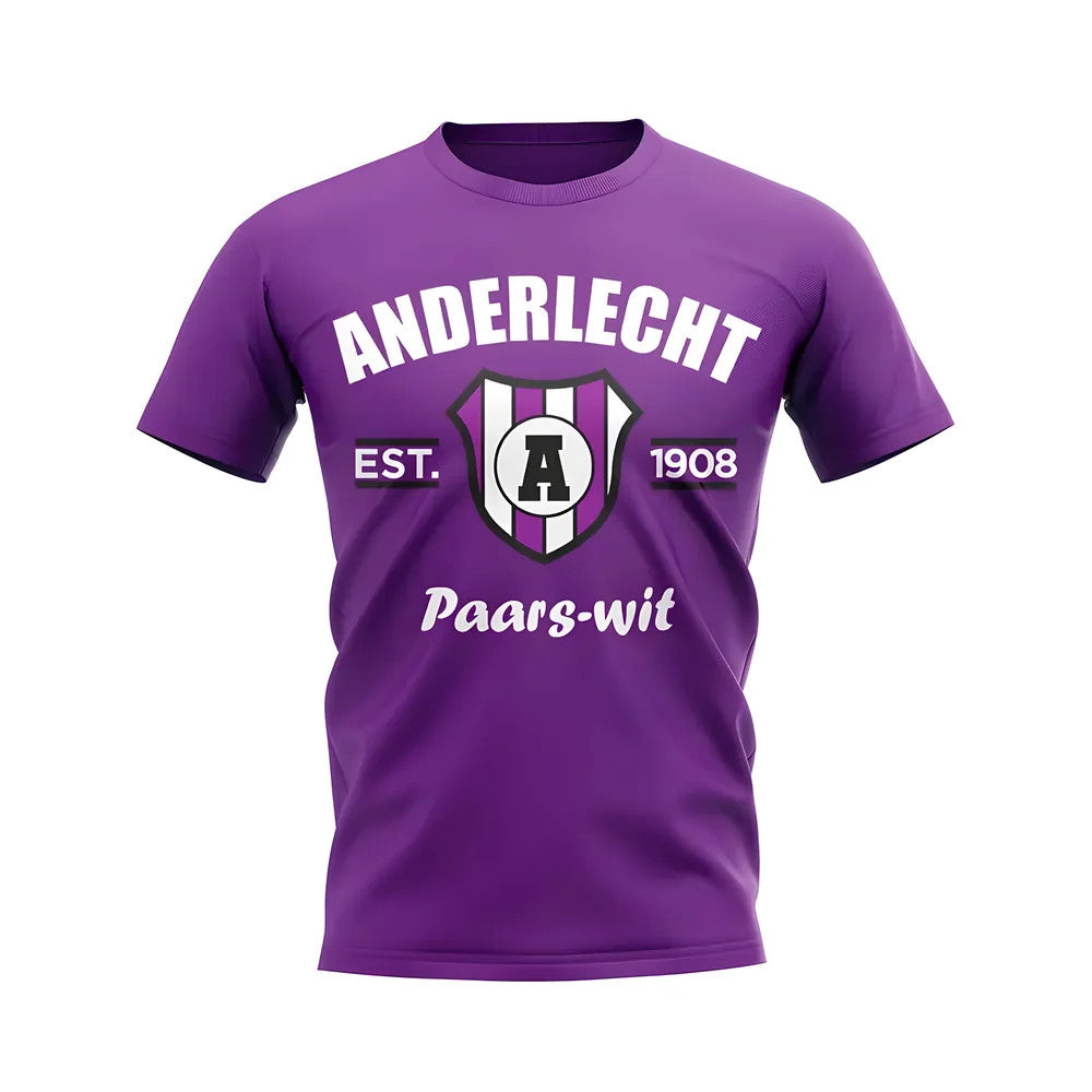 Anderlecht Established Football T-Shirt (Purple)_1