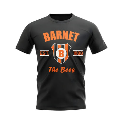 Barnet Established Football T-Shirt (Black)_1