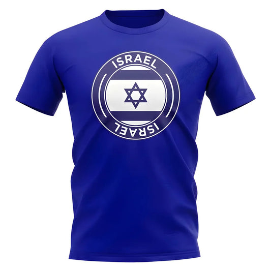 Israel Football Badge T-Shirt (Royal)_0