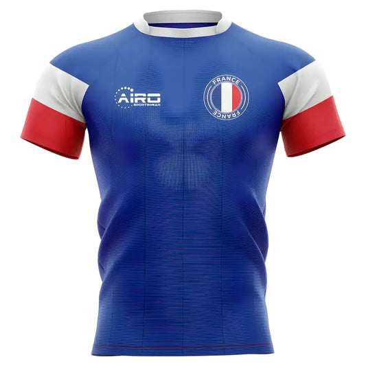 2025-2026 France Home Concept Rugby Shirt - Adult Long Sleeve_1