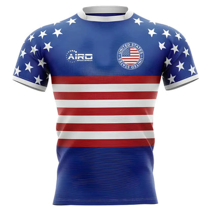 2025-2026 United States USA Flag Concept Rugby Shirt - Kids_1