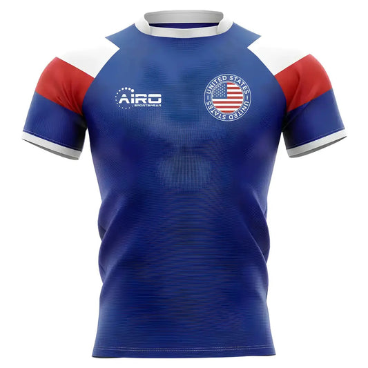 2025-2026 United States USA Home Concept Rugby Shirt - Kids_1