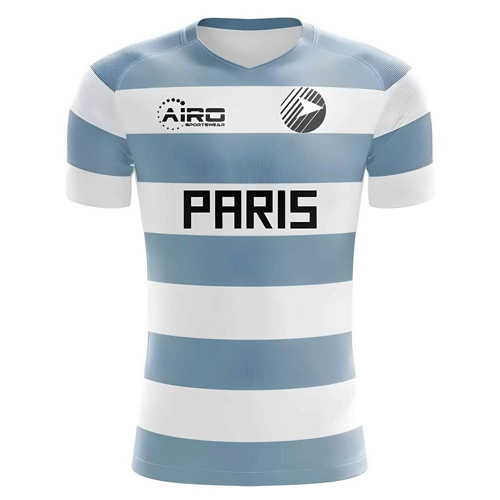 2025-2026 Racing Paris Home Concept Football Shirt - Adult Long Sleeve_1