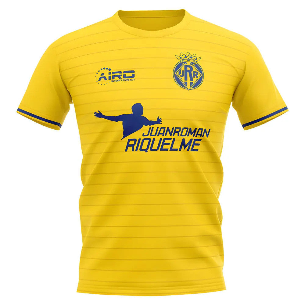 2025-2026 Villarreal Juan Roman Riquelme Concept Football Shirt - Kids_1