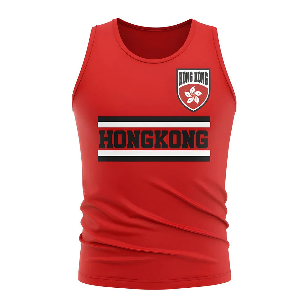 Hong Kong Core Football Country Sleeveless Tee (Red)_0