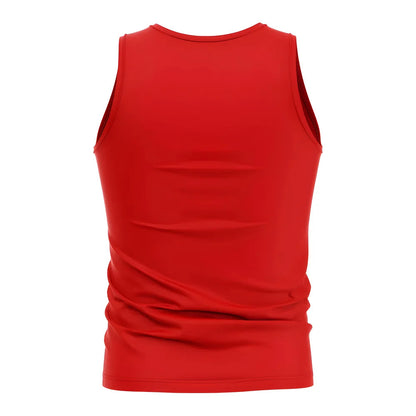 Mauritius Core Football Country Sleeveless Tee (Red)_1
