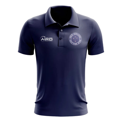 New Zealand Football Polo Shirt (Navy)_0