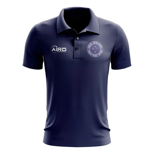 New Zealand Football Polo Shirt (Navy)_0