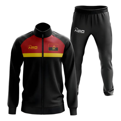 Angola Concept Football Tracksuit (Black)_1
