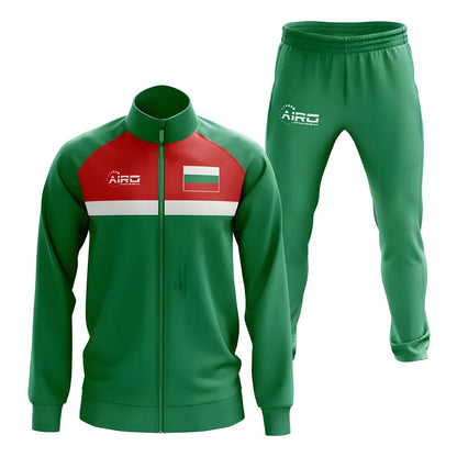 Bulgaria Concept Football Tracksuit (Green)_1