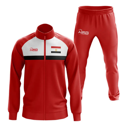 Eqypt Concept Football Tracksuit (Red)_0